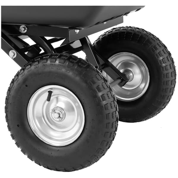 Hillvert Trädgårdsvagn - Tippbar - 550 kg - 150 L