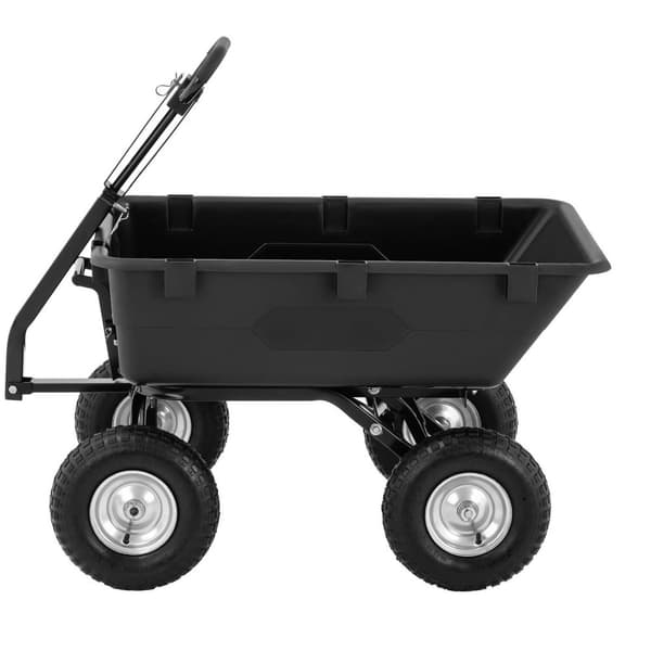 Hillvert Trädgårdsvagn - Tippbar - 550 kg - 150 L