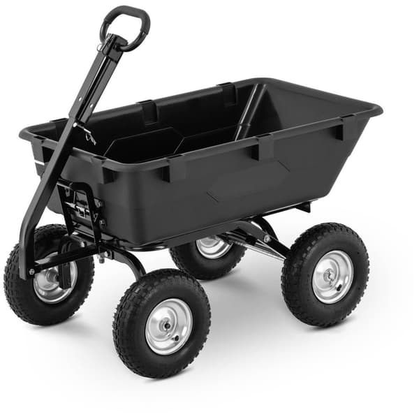 Hillvert Trädgårdsvagn - Tippbar - 550 kg - 150 L