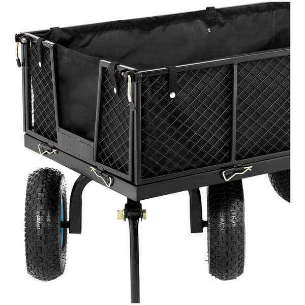 Hillvert Trädgårdsvagn - Hopvikbar - 550 kg