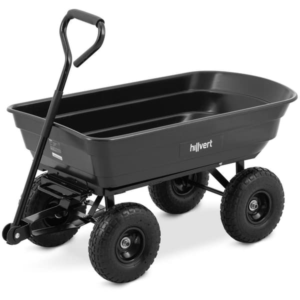 hillvert Trækvogn - 300 kg - tipbar - 75 l