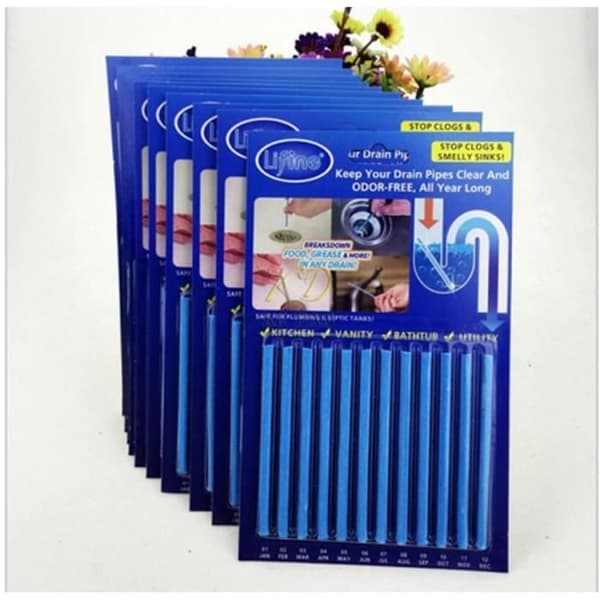 12 st/set Sani Sticks Deodorant Avloppsrening