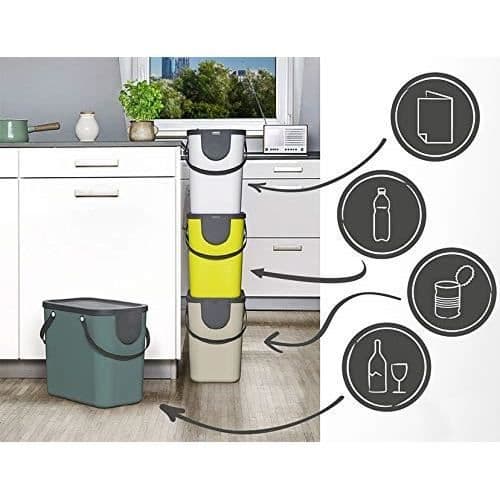 Rothobabydesign Rotho Albula Plastbehållare 25 l Brun/Antracit 25 l - 1024907422AZ