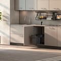 Miniatyrbild 3 av 6: -Avtagbar återvinningsbehållare idealisk för återvinning och sortering av hushållsavfall. Designad för att integreras i