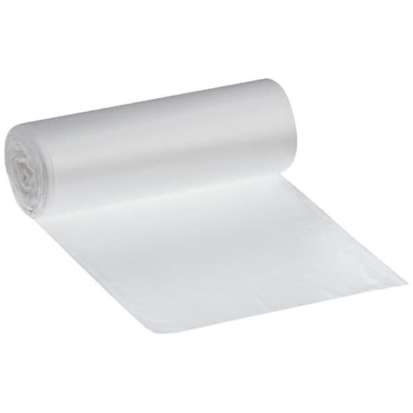 deiss 49907 Universella soppåsar med tryckt färgad band, 30 L, 500 mm x 600 mm, 50 per rulle, transparent: Handel