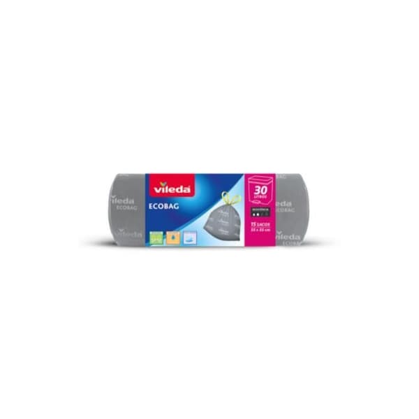 VILEDA set med 15 soppåsar - 30 liter