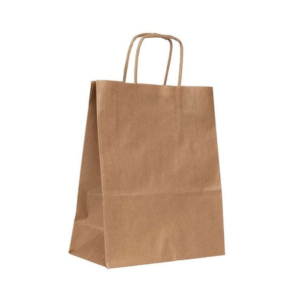 PAKET OM 50 PÅSAR 25x11x31 KRAFT BRUNT 110GR