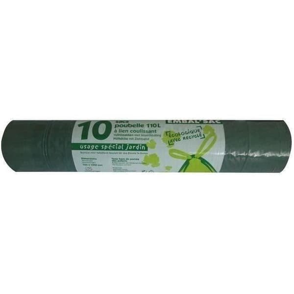 Soppsäck med glidande länk 110L X10