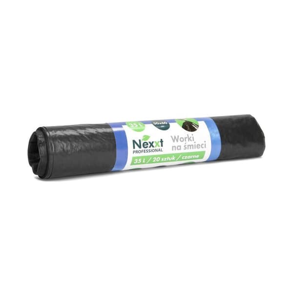 Sopptaske - plastiksæk Nexxt - CH-nexxtworki35l - Sopptasker 35L LDPE sort (20)