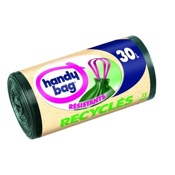HANDY BAG Rulle med 15 väskor med skjuthandtag - 30 L - 55 x 63 cm