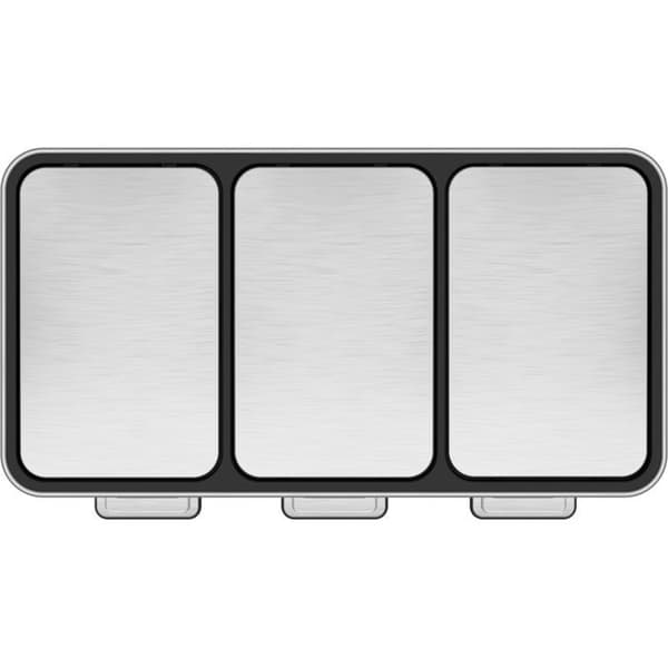 Siguro SGR-WB-I342SU SmartSort, 3 separata avfallsbehållare, 3 x 14 l