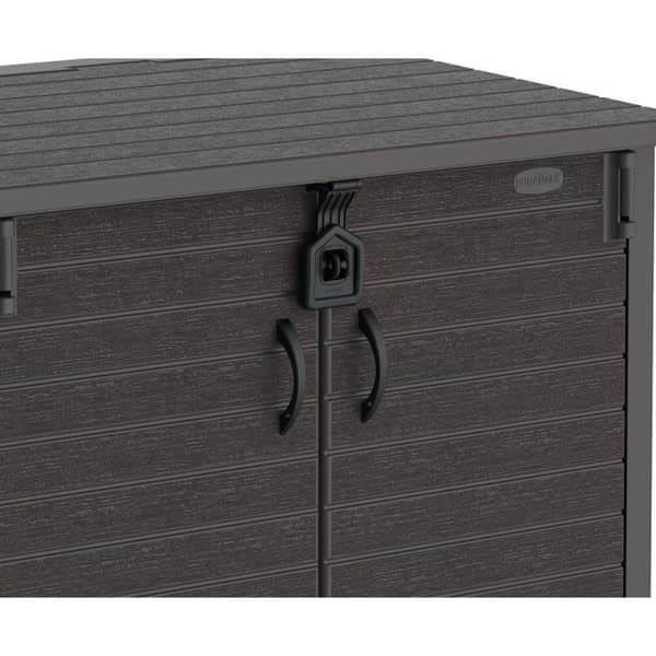 Duramax StoreAway förvaringsskåp för 2 kärl - 850L - Brun