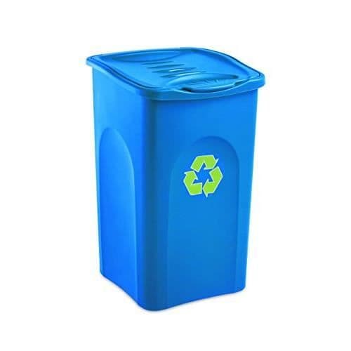 Stefanplast Begreen Soptunna, 50 l, Blå Capri - 70603