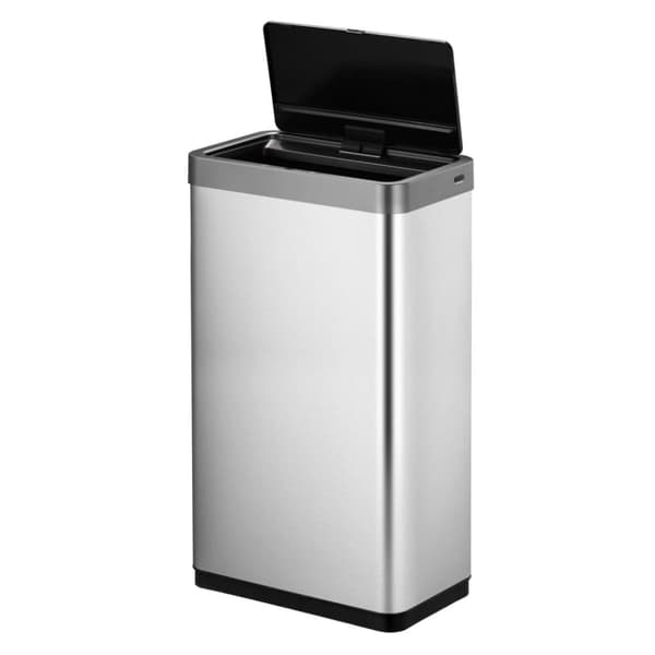 EKO affaldsspand med sensor Mirage X 80 l mat sølvfarvet