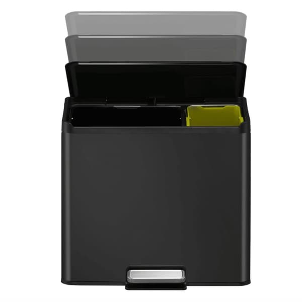 EKO Pedalbøtte Essential 20+9 L svart