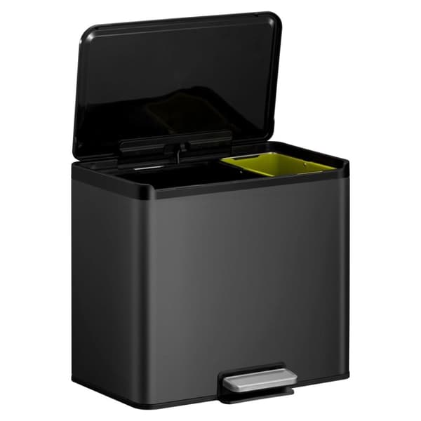 EKO Pedalbøtte Essential 20+9 L svart