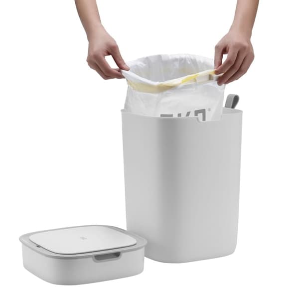 EKO Soptunna Morandi Smart med sensor 12 L vit