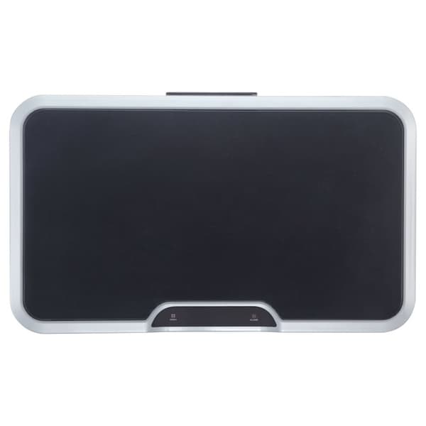 EKO Soptunna Mirage med sensor 2x20 L matt silver