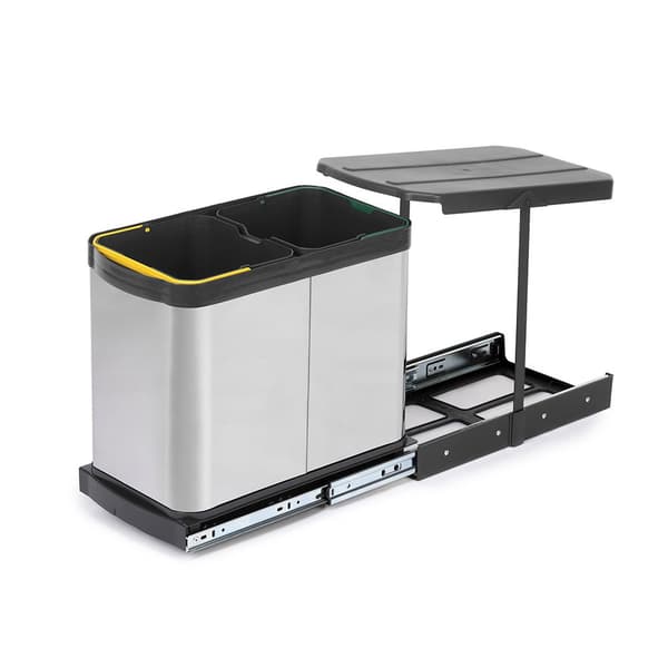 Emuca Soptunna 8131765 2x12l Silver