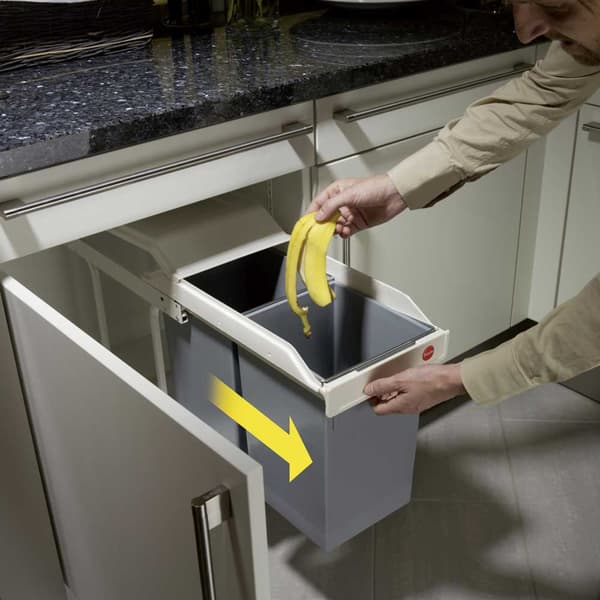Hailo Skraldespand Multi-box 2x14l Grå