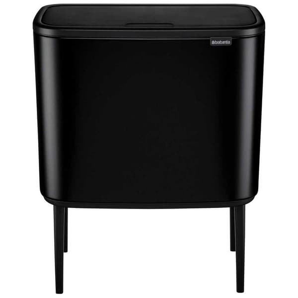 Brabantia Tryck På Papperskorgen Bo 3x11l Svart