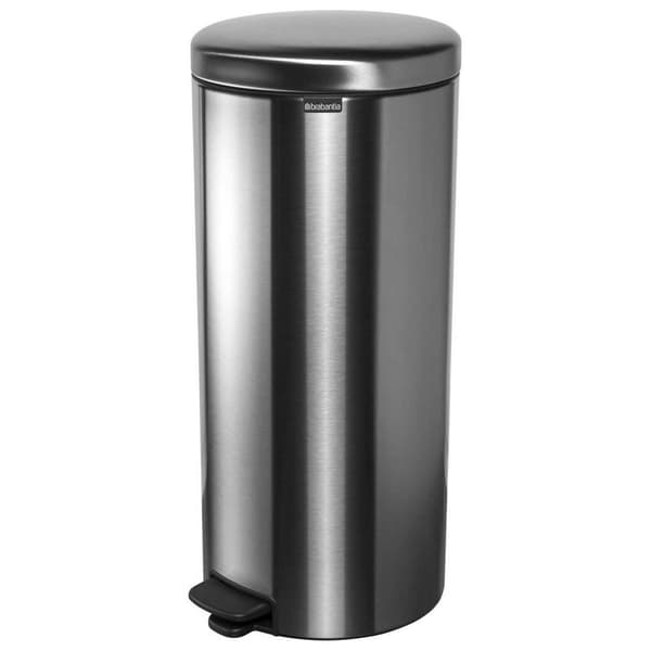 Brabantia Roskakori Newicon 30l Hopeinen