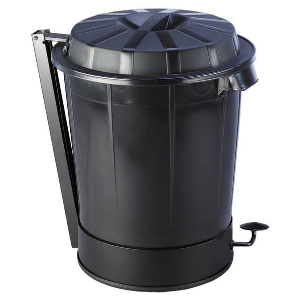 Denox Roskakori Polkimella Goliat 50l Musta