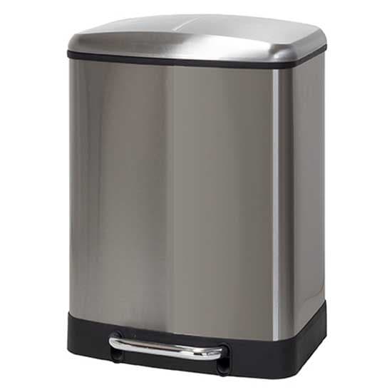 Duett Soptunna 12+12 L Silver