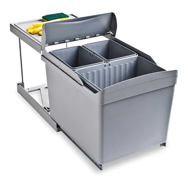 Emuca Soptunna 8038221 2x7.5l Silver