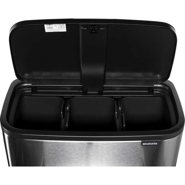 Brabantia Skraldespand Taktil Bo 11l+23l Søvfarvet