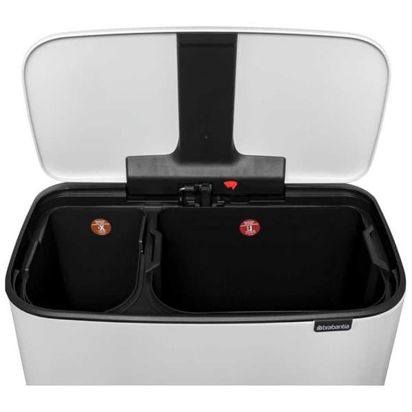 Brabantia Roskakori Jalkapolkimella Bo 34l Harmaa