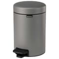Miniatyrbild 2 av 3: Brabantia Papperskorgen Med Fotpedal Newicon 3l Grå
