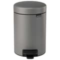 Miniatyrbild 1 av 3: Brabantia Papperskorgen Med Fotpedal Newicon 3l Grå