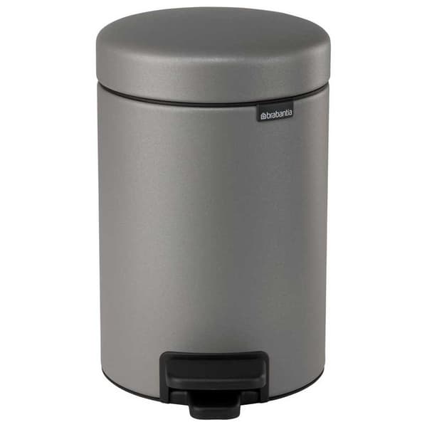 Brabantia Papperskorgen Med Fotpedal Newicon 3l Grå