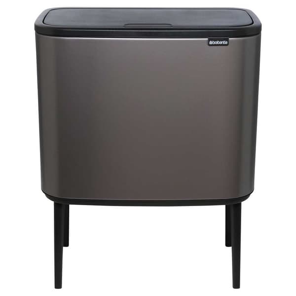 Brabantia Roskakori Bo Touch 11+23l Hopeinen
