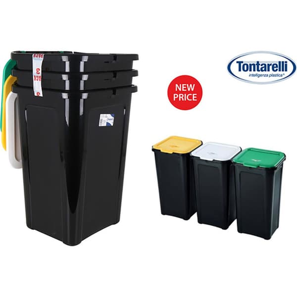 Tontarelli Coverline Juggage Cubes Set 3 44 L Kirkas