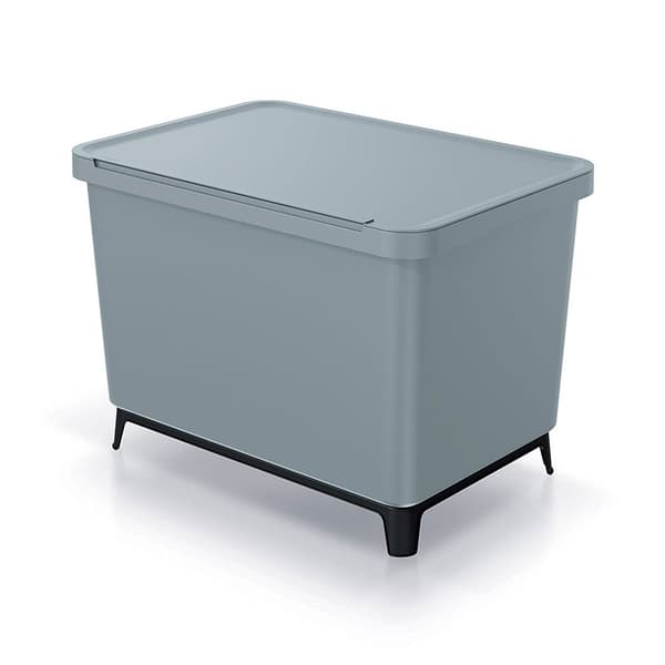 Keden Kierrätys Astia 4x10l Systema 56x39x41 Cm Hopeinen