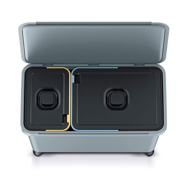 Keden Genbrugsskraldespand 1x10l+1x23l Systema 57x29x41 Cm