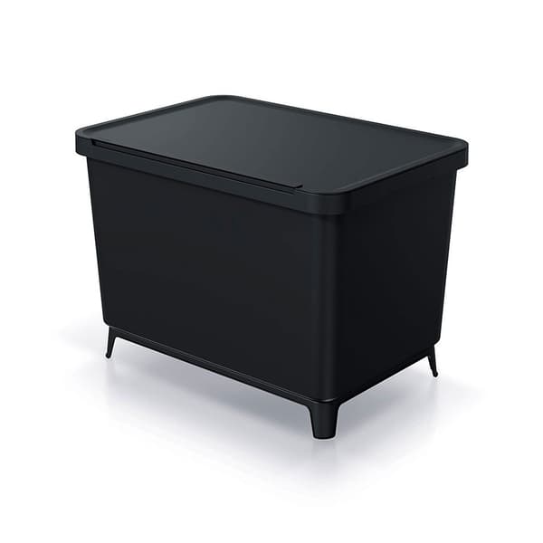 Keden Återvinningstunna 2x10l+1x23l Systema 56x39x41 Cm Grå