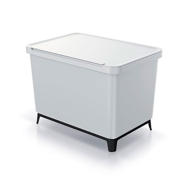 Keden Kierrätys Astia 2x23l Systema 56x39x41 Cm Hopeinen