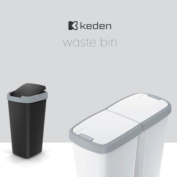 Keden Genbrugsskraldespand Compacta Q 54x24x56 Cm