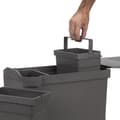 Miniatyrbillede 3 af 4: Emuca Nederste Automatisk Genbrugsspand 3x10l