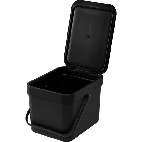 Brabantia Skraldespand Sort & Go 6l Transparent