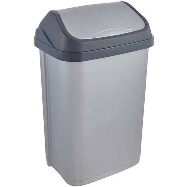 Keeeper Samling Swantje 25l Avfall Bin Silver
