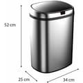 Miniatyrbillede 5 af 6: Catterhouse Skraldespand Futuro 30l Sensor