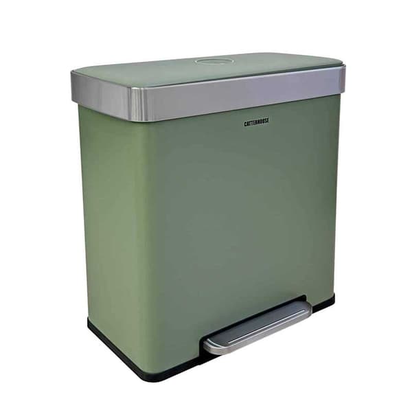 Catterhouse Papperskorgen Med Fotpedal Planeta 60l (30+30)