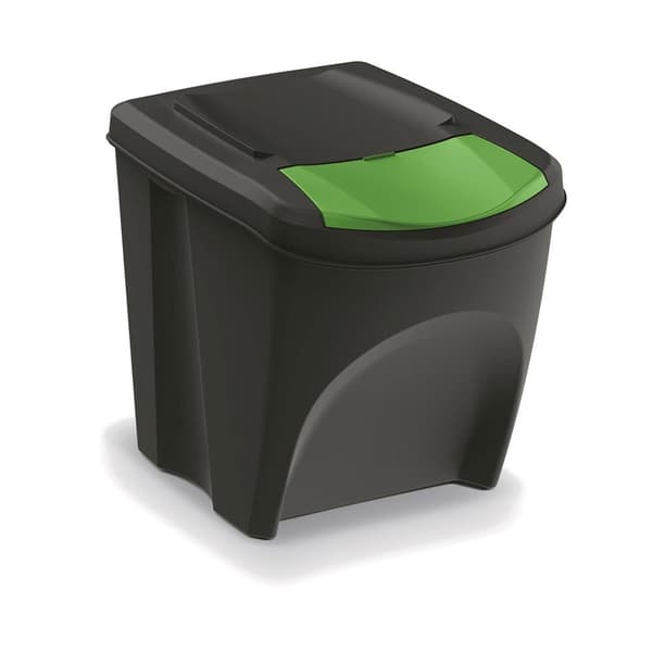 Keden Sortibox Sæt Med 4 Skraldespande 100l