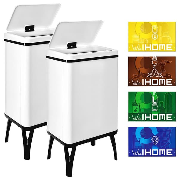 Wellhome Smarta Soptunnor 40l 2 Enheter