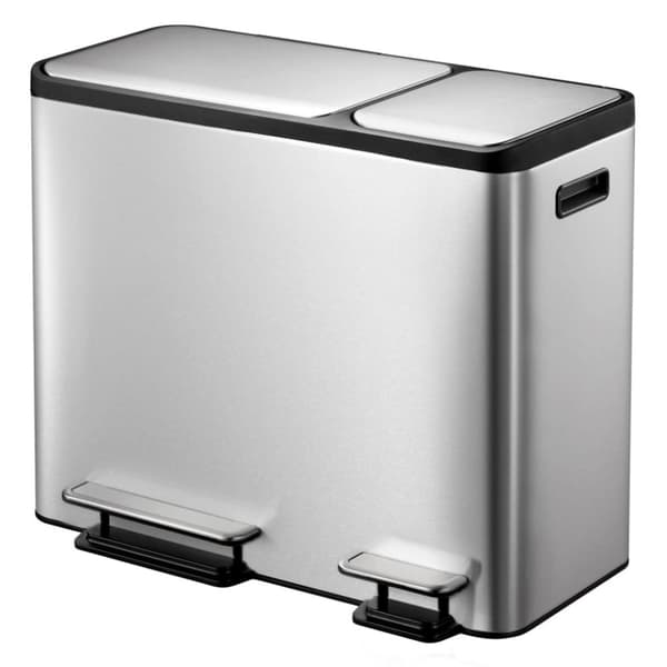 EKO Pedalhink EcoCasa 30+15 L matt silver