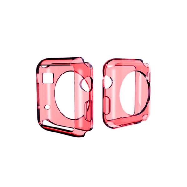 Apple Watch 42mm silikone cover : farve - rød